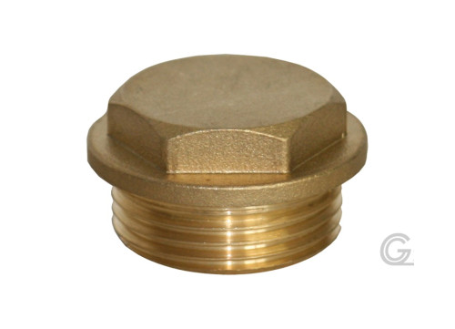 Brass plug